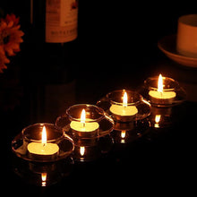 Load image into Gallery viewer, 5 X Transparent Floating Glass Candle Holder Wedding Home Table Decorative With One Candle Romantic Dinner - Set Of 5 Candle Holders, Modish Store, - Modish Store